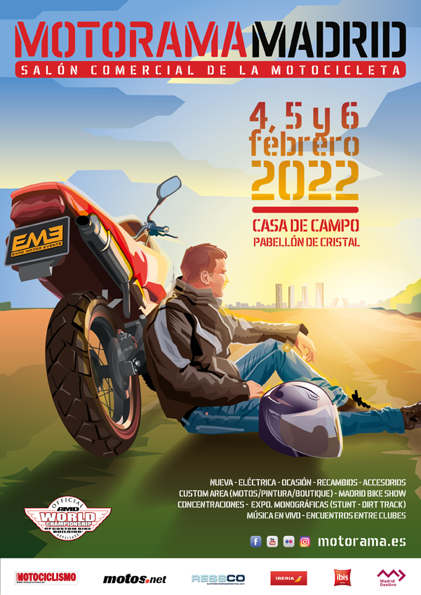 Cartel Motorama Madrid 2022