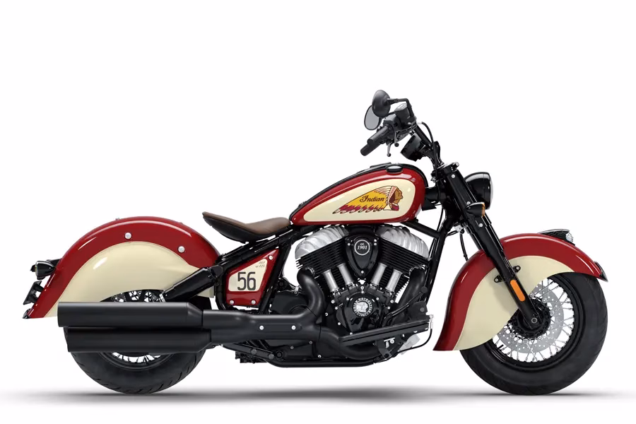 Imagen del lateral derecho de la Indian Chief Vintage Sturgis
